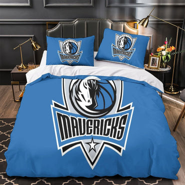 Dallas Mavericks Bedding Set Duvet Cover Without Filler (Online Order Only)