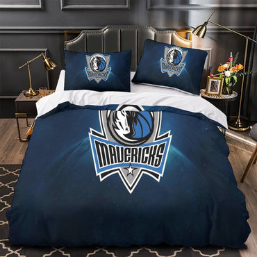 Dallas Mavericks Bedding Set Duvet Cover Without Filler (Online Order Only)