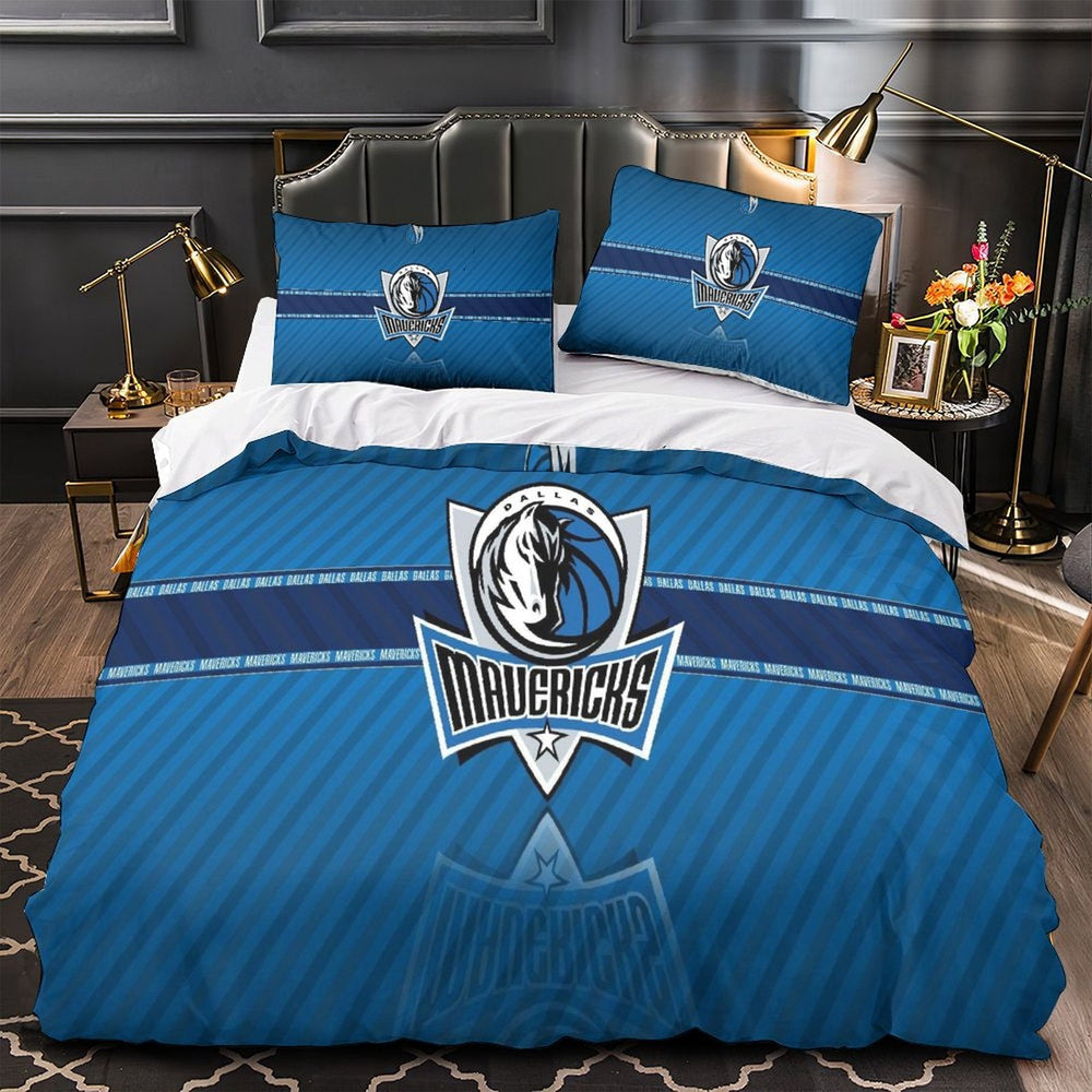 Dallas Mavericks Bedding Set Duvet Cover Without Filler (Online Order Only)
