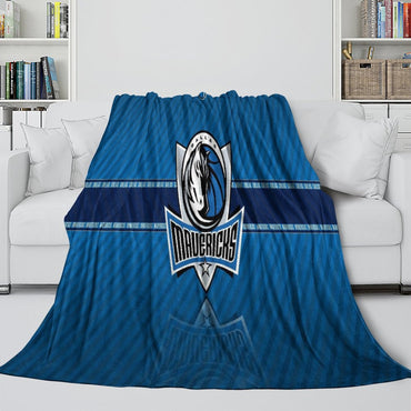 Dallas Mavericks Blanket Flannel Fleece Throw Room Decoration (Online Order Only)