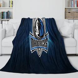 Dallas Mavericks Blanket Flannel Fleece Throw Room Decoration (Online Order Only)