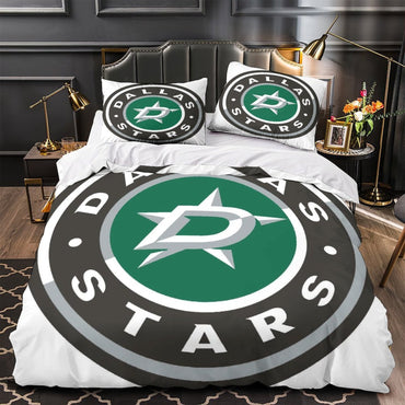 Dallas Stars Bedding Set Quilt Duvet Cover Without Filler (Online Order Only)