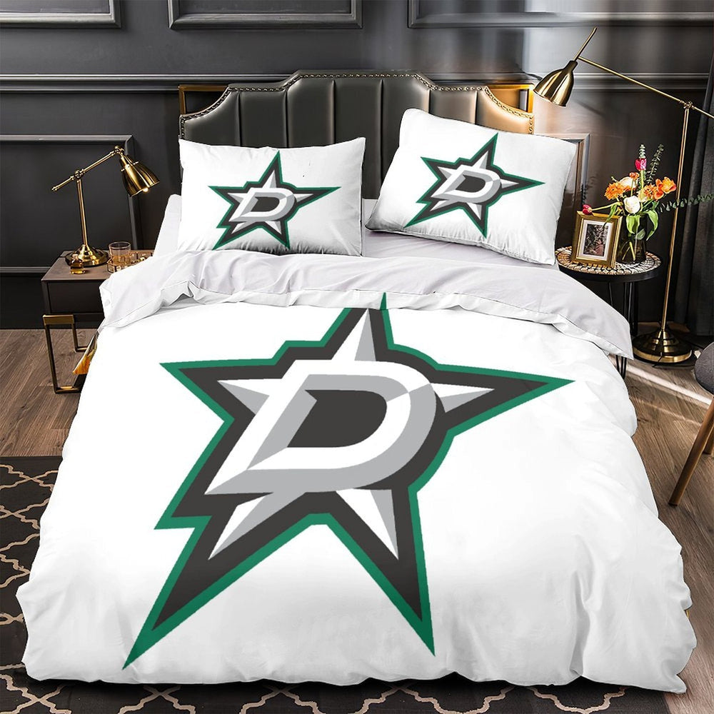 Dallas Stars Bedding Set Quilt Duvet Cover Without Filler (Online Order Only)