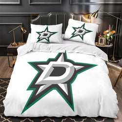 Dallas Stars Bedding Set Quilt Duvet Cover Without Filler (Online Order Only)