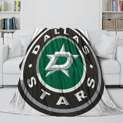Dallas Stars Blanket Flannel Throw Kids Room Decoration (Online Order Only)