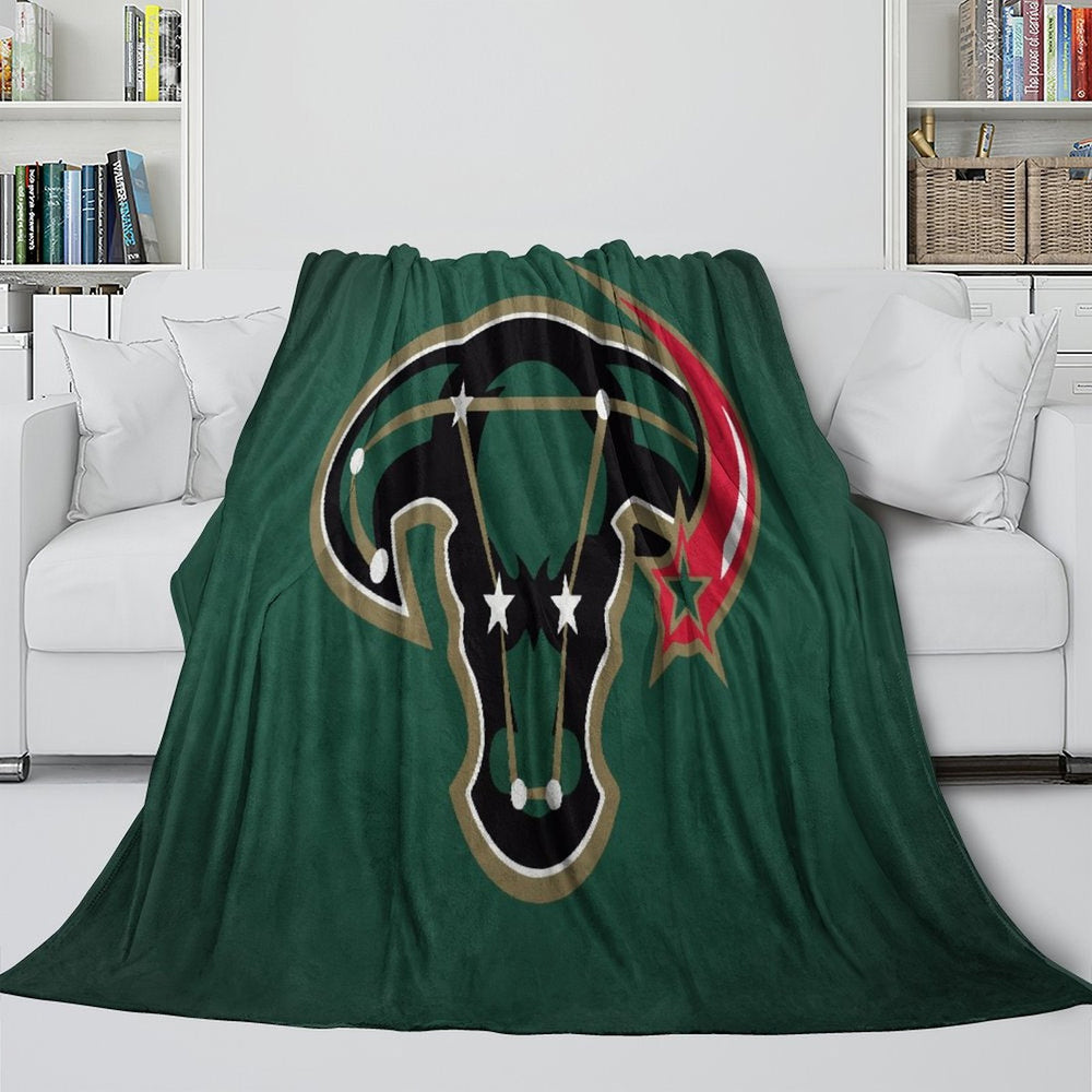 Dallas Stars Blanket Flannel Throw Kids Room Decoration (Online Order Only)