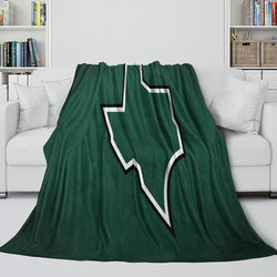 Dallas Stars Blanket Flannel Throw Kids Room Decoration (Online Order Only)