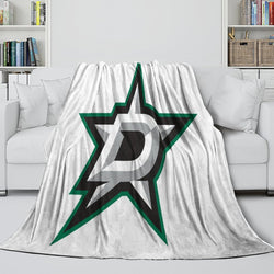Dallas Stars Blanket Flannel Throw Kids Room Decoration (Online Order Only)