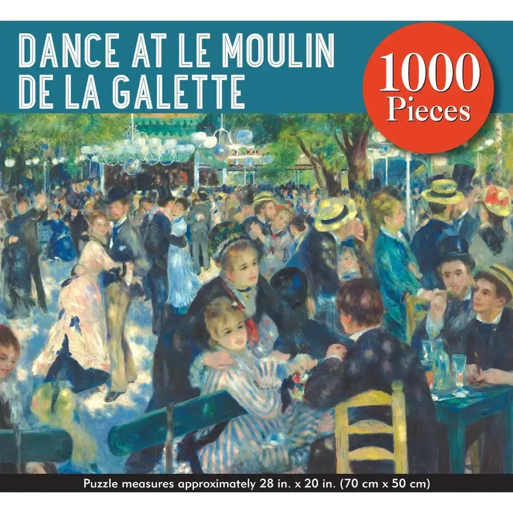 Dance At Le Moulin De La Galette 1000 Piece Jigsaw Puzzle Peter Pauper
