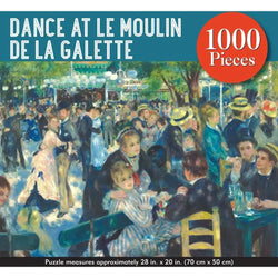 Dance At Le Moulin De La Galette 1000 Piece Jigsaw Puzzle Peter Pauper