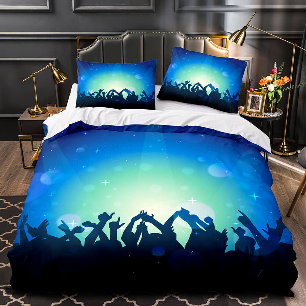 Dance Pattern Bedding Set Quilt Duvet Covers (Online Order Only)