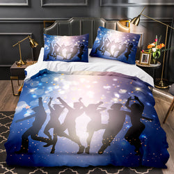 Dance Pattern Bedding Set Quilt Duvet Covers (Online Order Only)