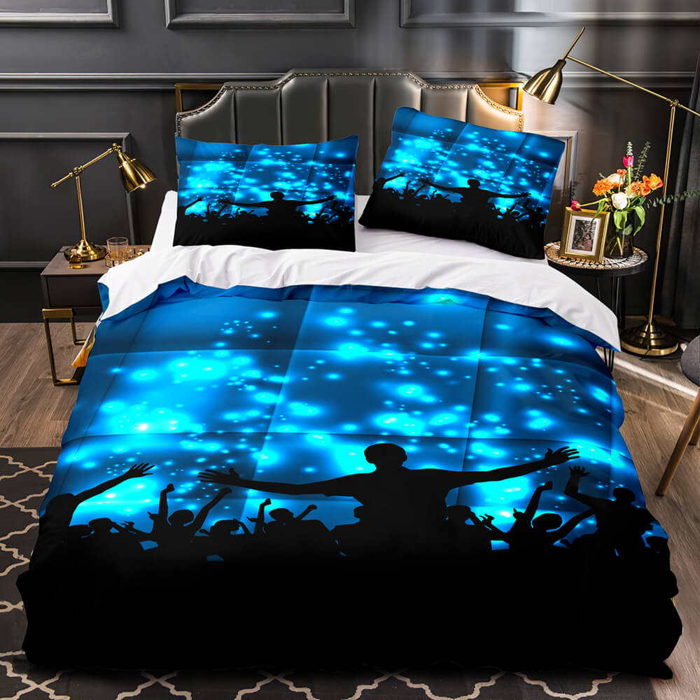 Dance Pattern Bedding Set Quilt Duvet Covers (Online Order Only)