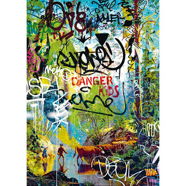 Danger Kids Rebrush 1000 Piece Jigsaw Puzzle Heye (ONLINE ORDER ONLY)