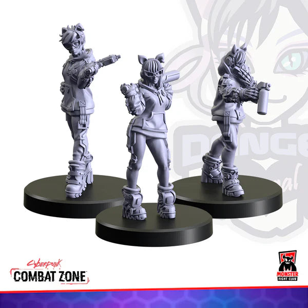 Cyberpunk RED: Combat Zone - Peril Pledges (Danger Gals Gonks) (ONLINE ORDER ONLY)