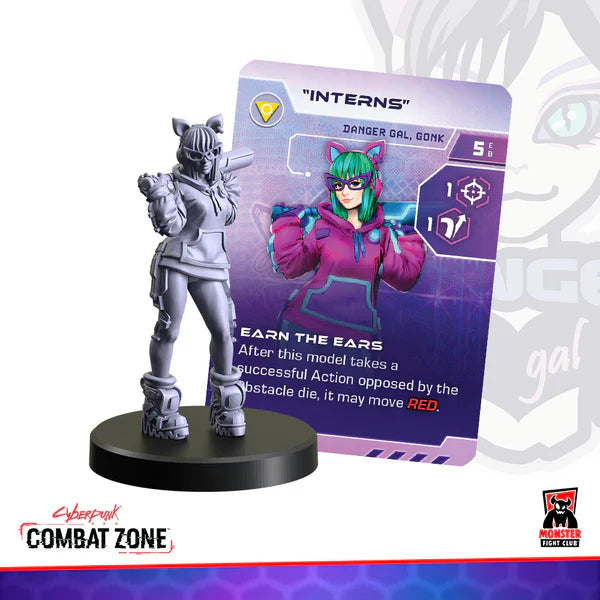 Cyberpunk RED: Combat Zone - Peril Pledges (Danger Gals Gonks) (ONLINE ORDER ONLY)