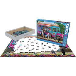Dan's Ice Cream Van 1000 Piece Jigsaw Puzzle Eurographics