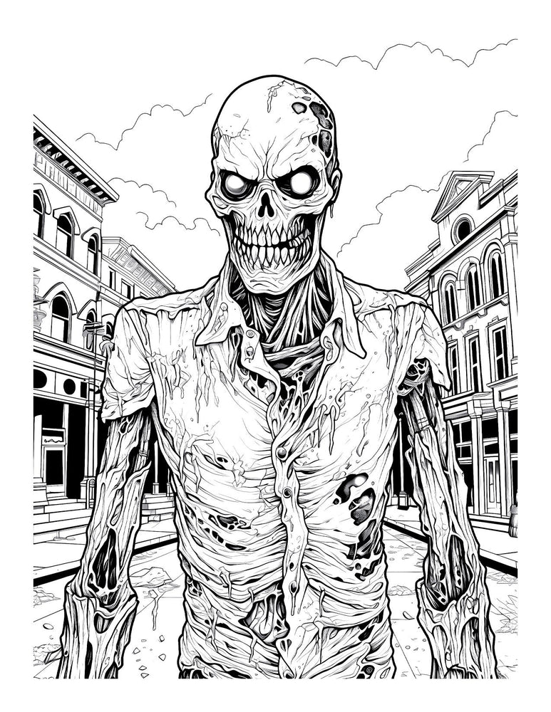 Dare to Dream: Beautiful Horror Coloring Book PDF (ONLINE ORDER ONLY)