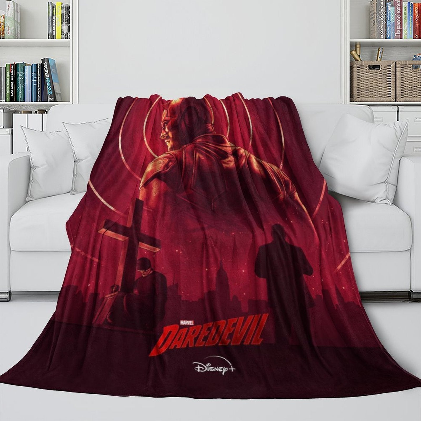 Daredevil Blanket Flannel Throw Kids Room Decoration (ONLINE ORDER ONLY)