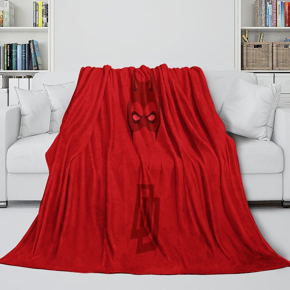 Daredevil Blanket Flannel Throw Kids Room Decoration (ONLINE ORDER ONLY)