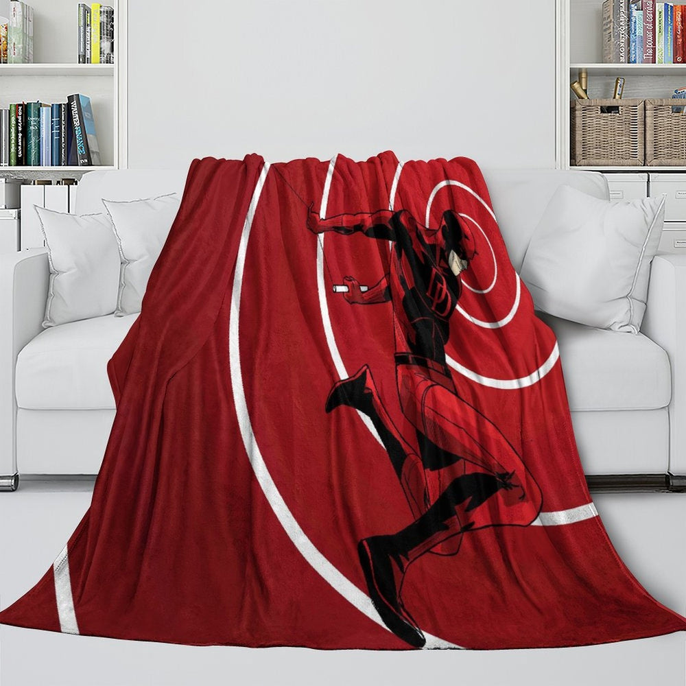 Daredevil Blanket Flannel Throw Kids Room Decoration (ONLINE ORDER ONLY)