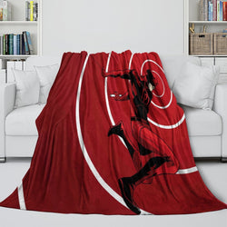 Daredevil Blanket Flannel Throw Kids Room Decoration (ONLINE ORDER ONLY)