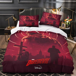 Daredevil Duvet Cover Pattern Bedding Set Without Filler (ONLINE ORDER ONLY)