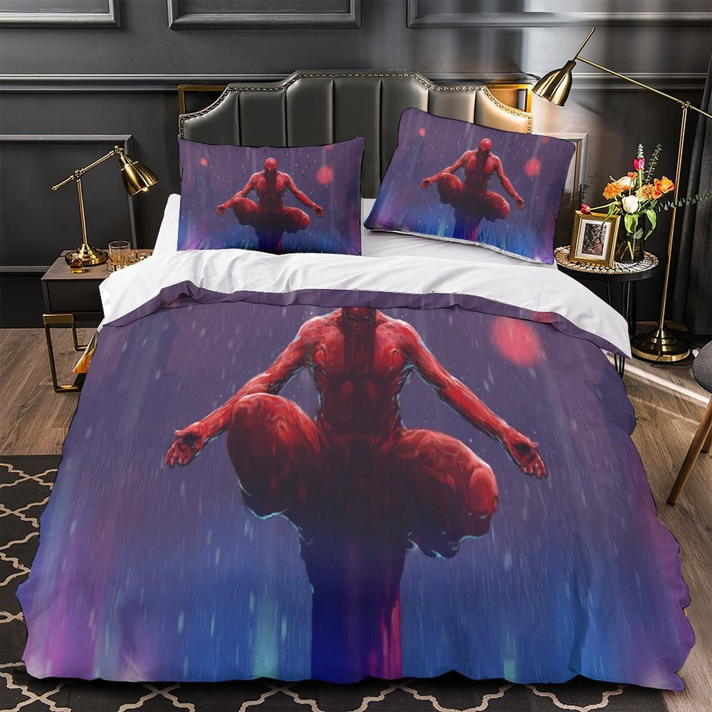 Daredevil Duvet Cover Pattern Bedding Set Without Filler (ONLINE ORDER ONLY)