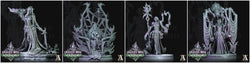 3D Printed Archvillain Games Dark Elves Divine The Queen's Web Underworld 28 32mm D&D (Online Only)