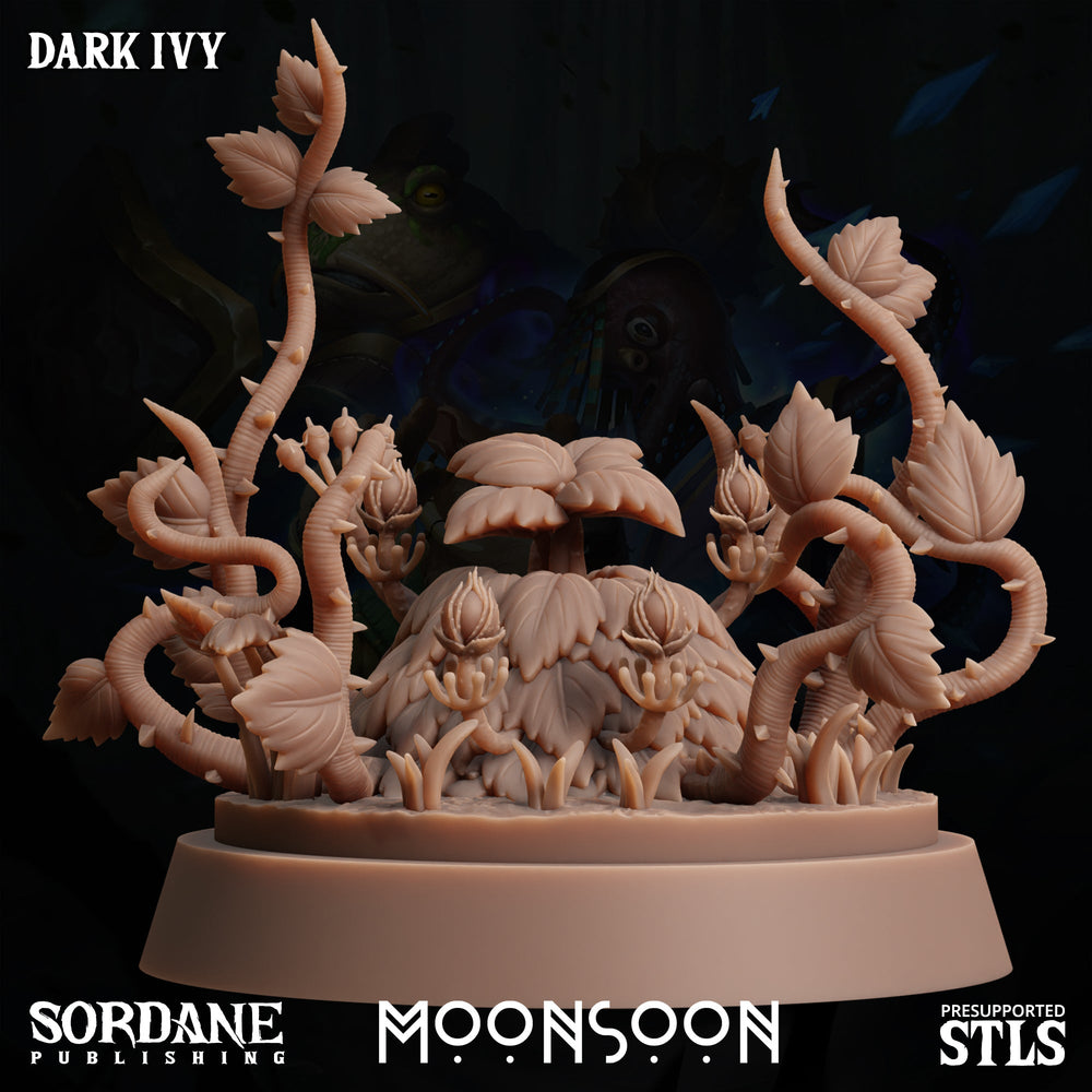 3D Printed Sordane Publishing Dark Ivy Moonsoon 28 32mm D&D (Online Only)