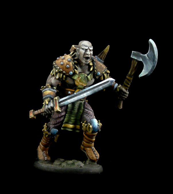 Dark Heaven Legends: Maskarr Stoneskin, Half-Giant Warrior Ranger Half-Giant (ONLINE ORDER ONLY)