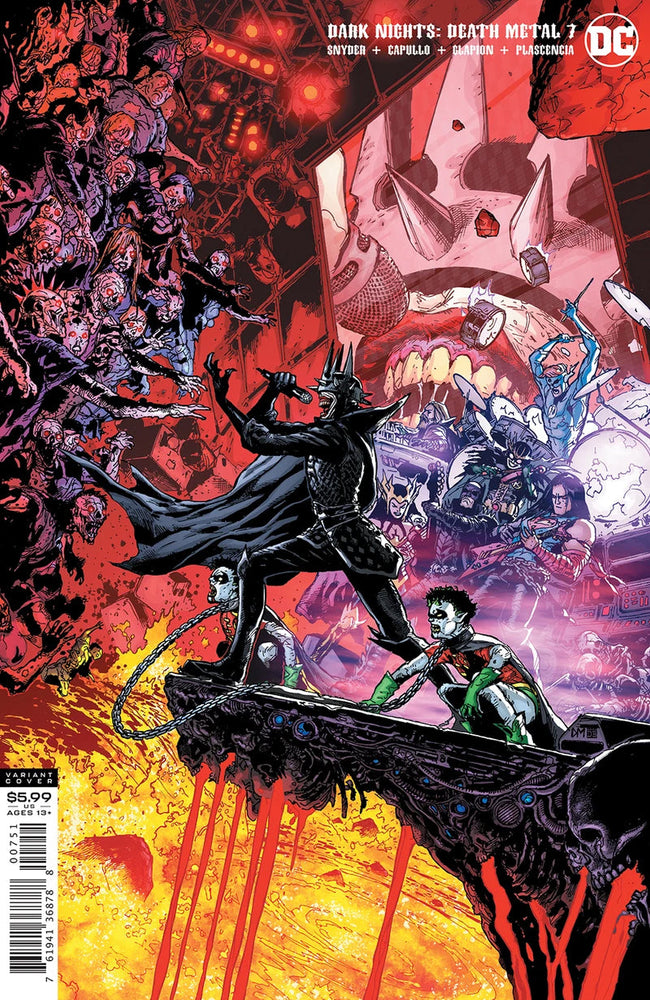Dark Nights Death Metal #7 (Of 7) 1:25 Doug Mahnke Variant (01/05/2021) DC (ONLINE ORDER ONLY)