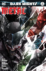 Dark Nights Metal 6 DC 2018 Francesco Mattina Variant Batman Who Laughs Shattered (ONLINE ORDER ONLY)