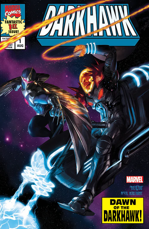 Darkhawk #1 (Of 5) Miguel Mercado Homage Hulk 181 Trade Variant (08/25/2021) Marvel (ONLINE ORDER ONLY)