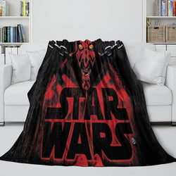 Darth Maul Blanket Flannel Throw Room Decoration (ONLINE ORDER ONLY)