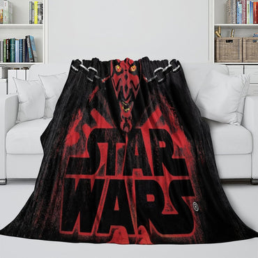 Darth Maul Blanket Flannel Throw Room Decoration (ONLINE ORDER ONLY)