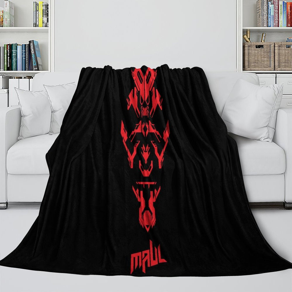 Darth Maul Blanket Flannel Throw Room Decoration (ONLINE ORDER ONLY)