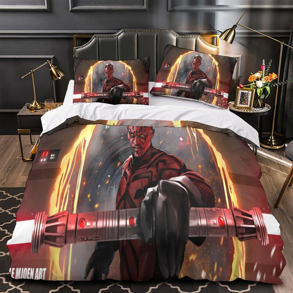 Darth Maul Duvet Cover Bedding Set Without Filler (ONLINE ORDER ONLY)