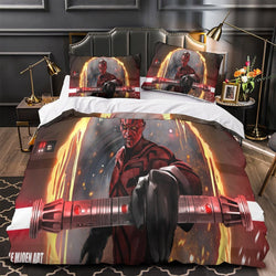 Darth Maul Duvet Cover Bedding Set Without Filler (ONLINE ORDER ONLY)