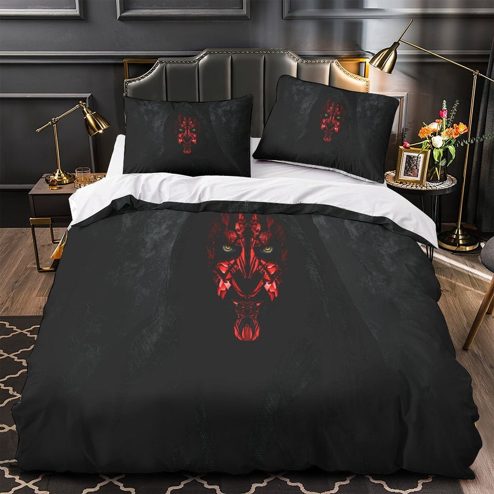 Darth Maul Duvet Cover Bedding Set Without Filler (ONLINE ORDER ONLY)
