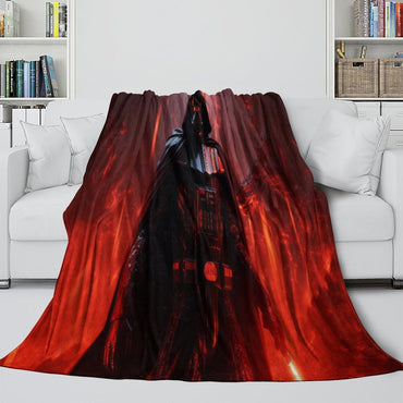 Darth Vader Blanket Flannel Throw Room Decoration (ONLINE ORDER ONLY)