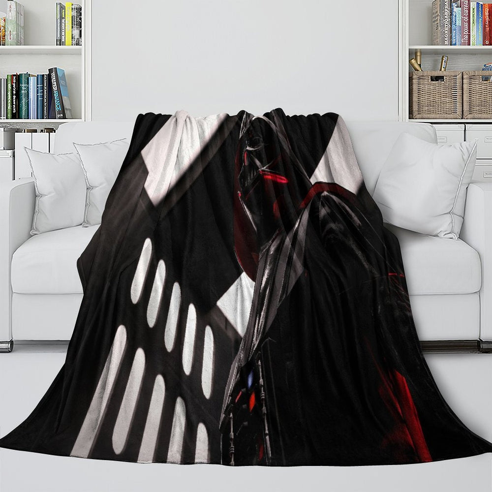 Darth Vader Blanket Flannel Throw Room Decoration (ONLINE ORDER ONLY)