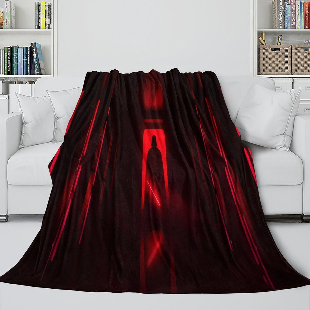 Darth Vader Blanket Flannel Throw Room Decoration (ONLINE ORDER ONLY)