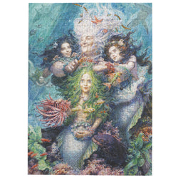 Daughters of the Ocean 750 Piece Premium Jigsaw Puzzle Art & Fable