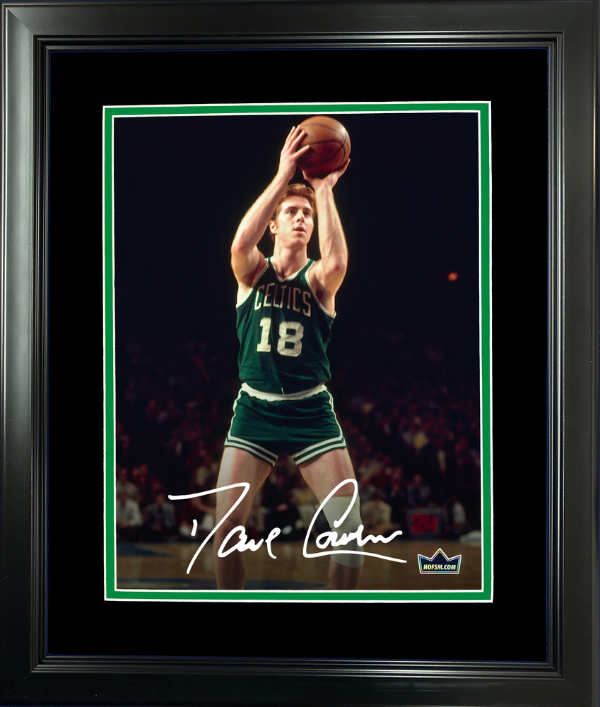 Framed Dave Cowens Facsimile Laser Engraved Signature Auto 11"x14" Basketball Photo HOFSM Holo (ONLINE ORDER ONLY)