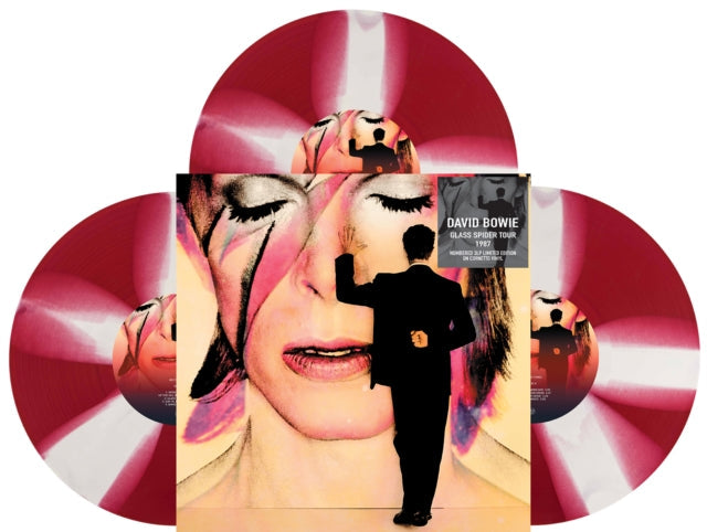 Glass Spider Tour (Red and White Colour Vinyl) [Vinyl] (ONLINE ORDER ONLY)