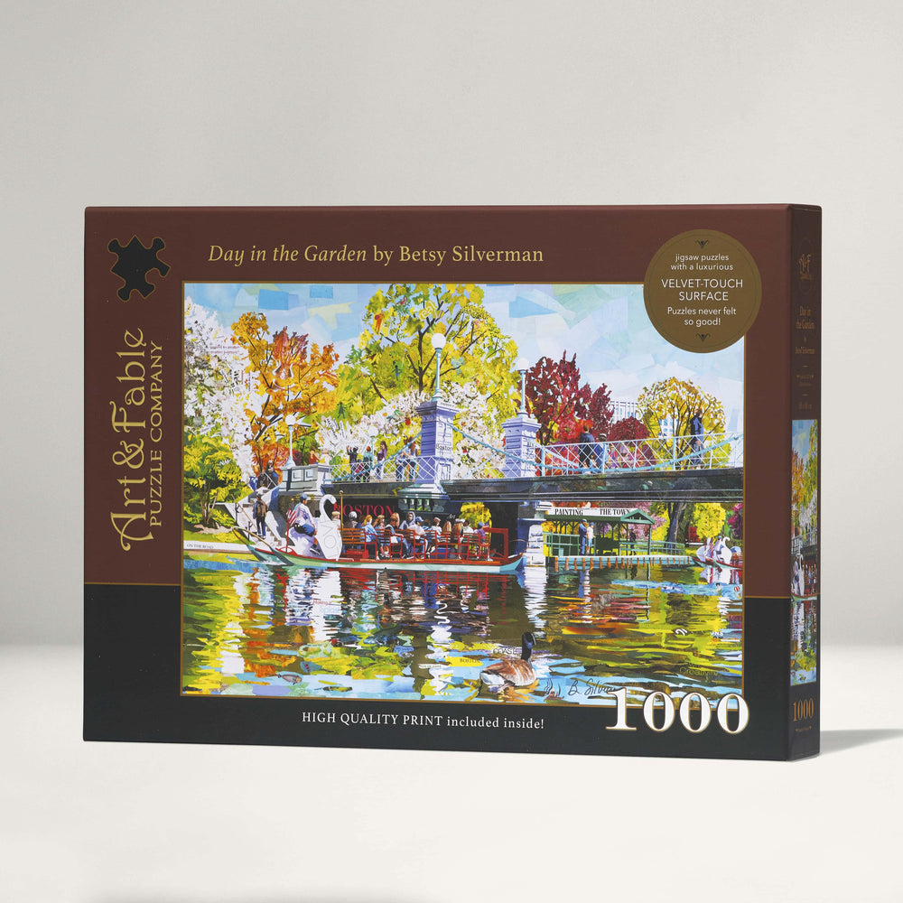 Day in the Garden 1000 Piece Premium Jigsaw Puzzle Art & Fable (ONLINE ORDER ONLY)