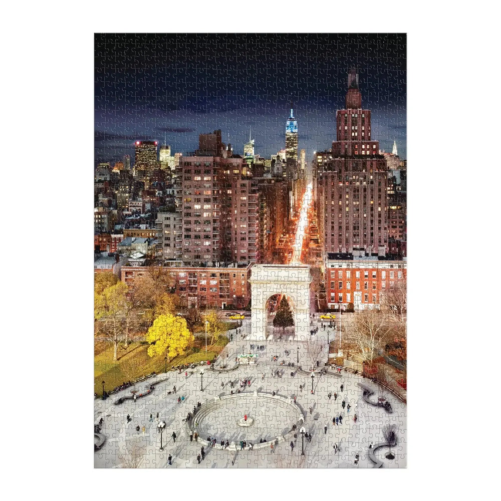 Day to Night Washington Square 1000 Piece Jigsaw Puzzle Galison (ONLINE ORDER ONLY)