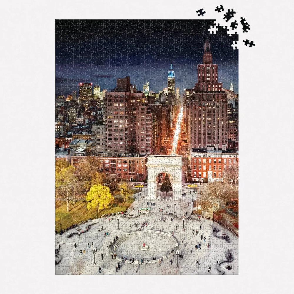 Day to Night Washington Square 1000 Piece Jigsaw Puzzle Galison (ONLINE ORDER ONLY)