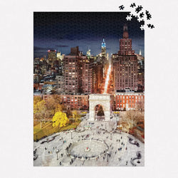 Day to Night Washington Square 1000 Piece Jigsaw Puzzle Galison (ONLINE ORDER ONLY)